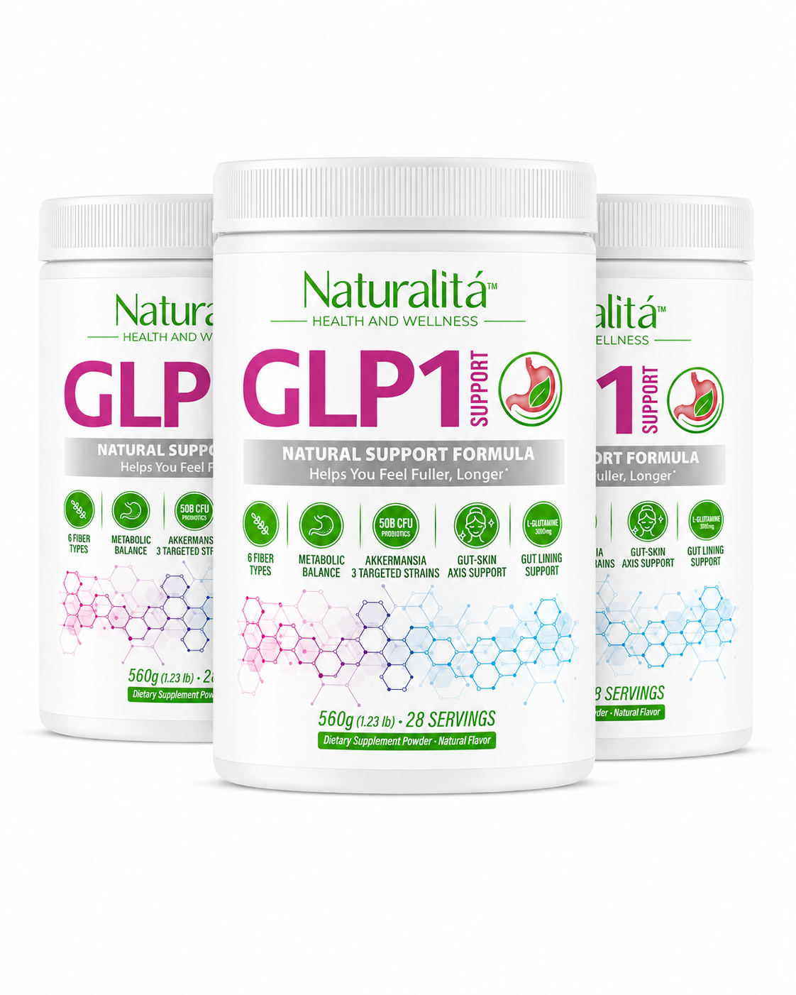 Naturalitá Support Daily Fiber Wellness Blend – Prebiotic & Probiotic Fiber Formula for Daily Use